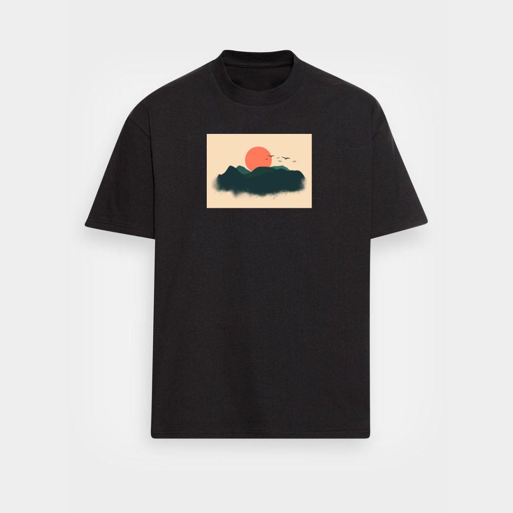 Mountain Sunset Serenity T-Shirts