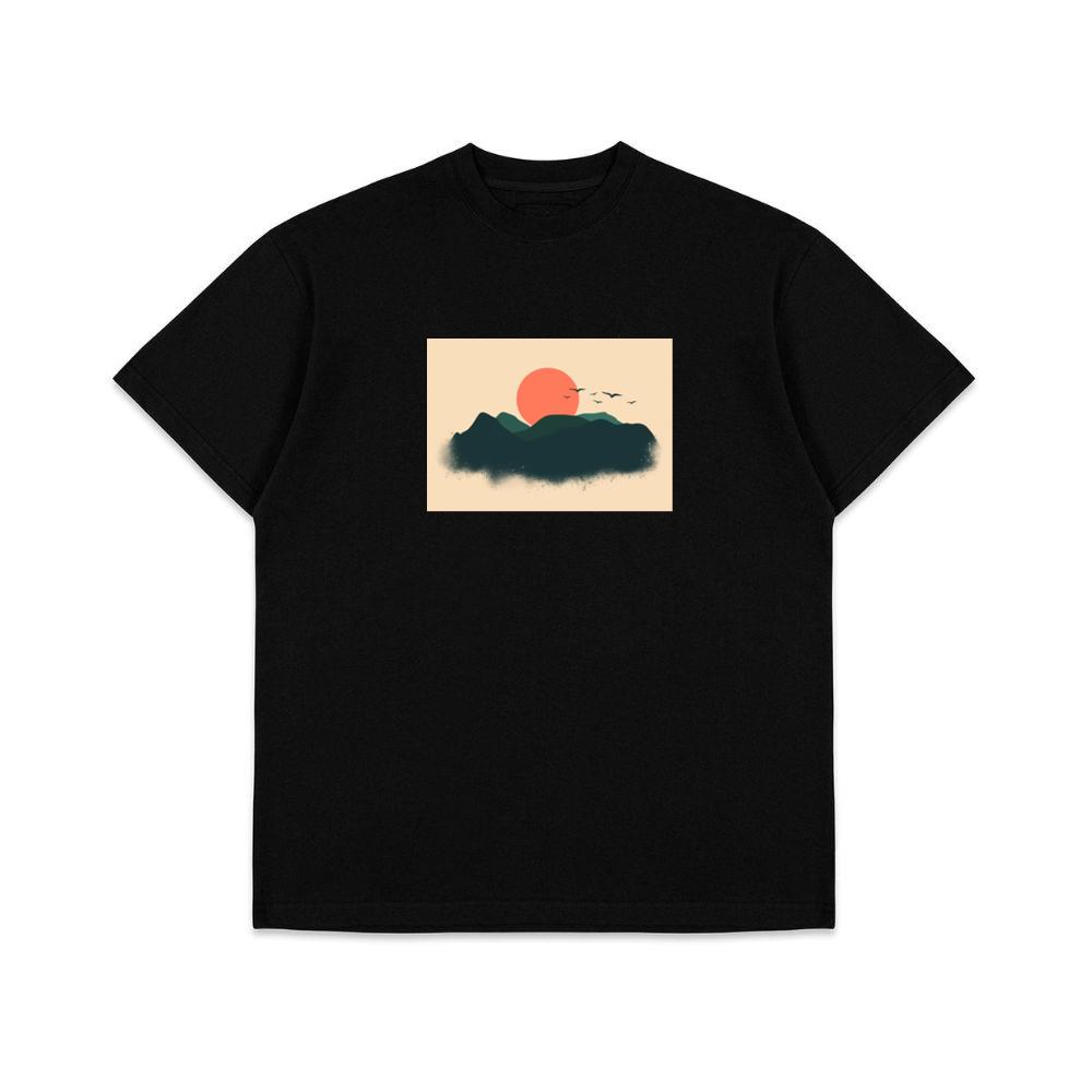Mountain Sunset Serenity T-Shirts