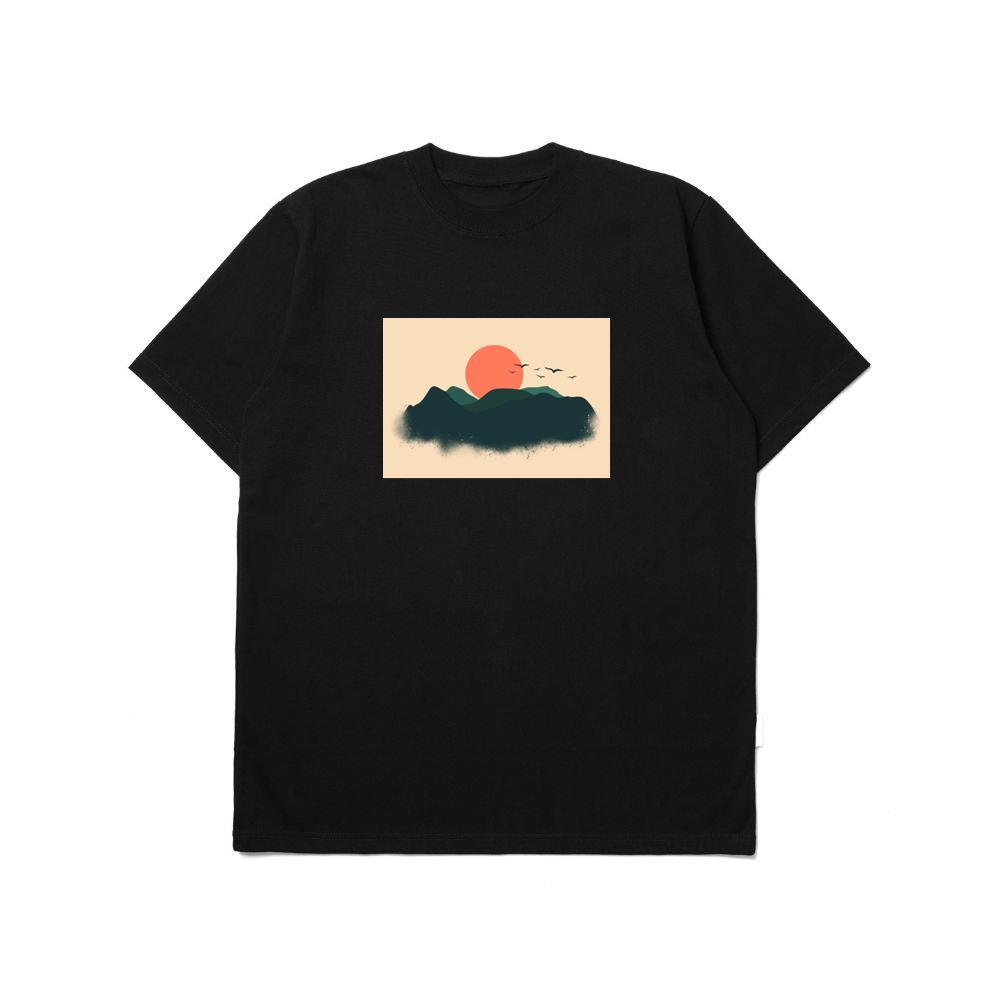 Mountain Sunset Serenity T-Shirts