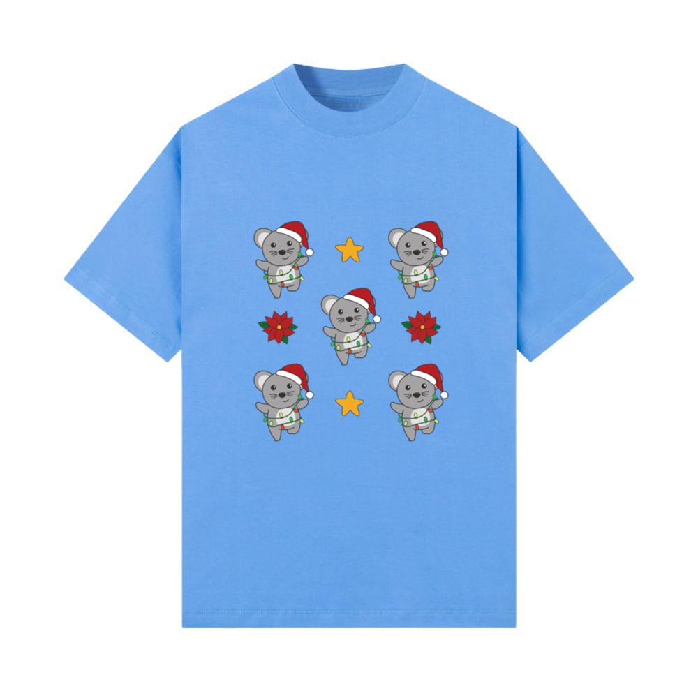 Mouse Christmas Winter Animals Mice T-Shirt