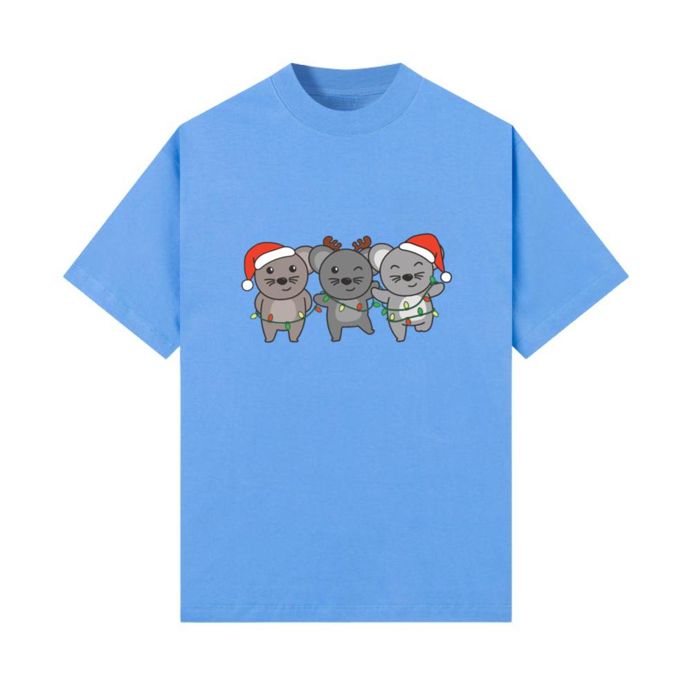 Mouse, Christmas, Winter, Animals, Mouse T-Shirt