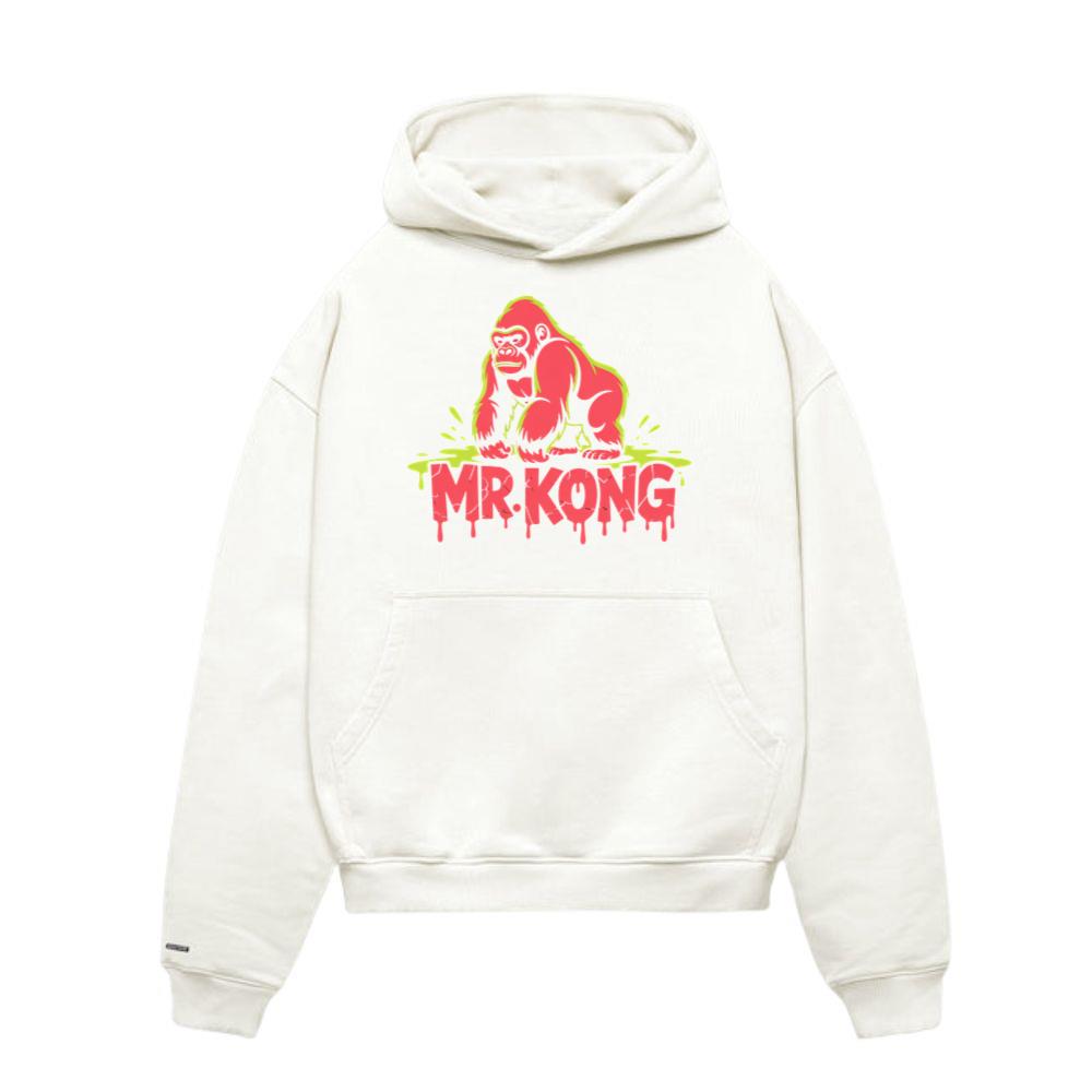 Mr Kong Retro Gorilla Cartoon Design Hoodies