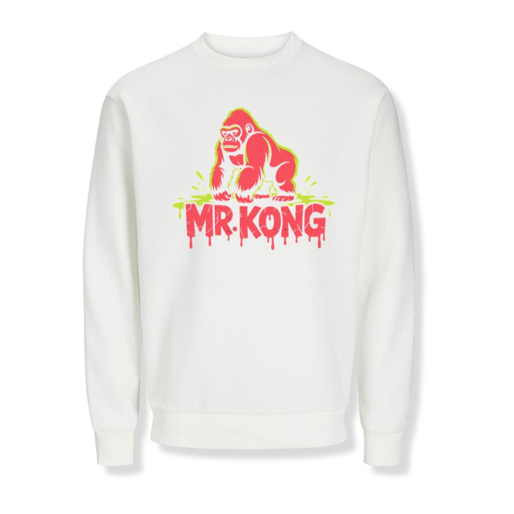 Mr Kong Retro Gorilla Cartoon Design Sweatshirts