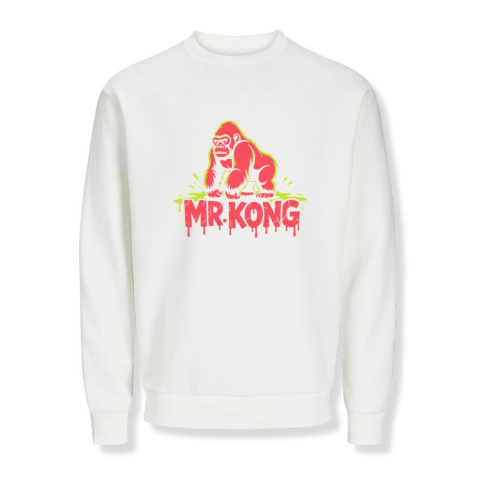 Mr Kong Retro Gorilla Cartoon Design Sweatshirts