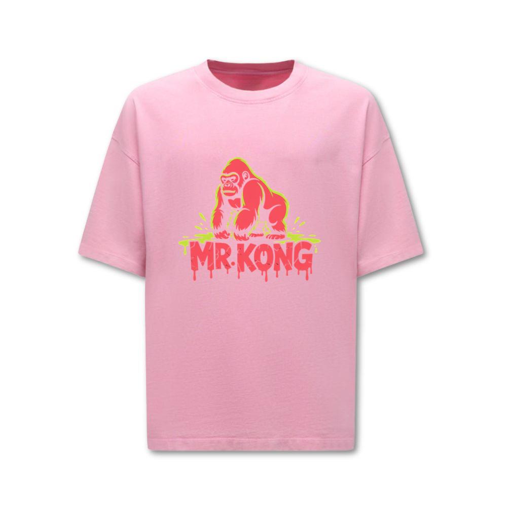 Mr Kong Retro Gorilla Cartoon Design T-Shirt