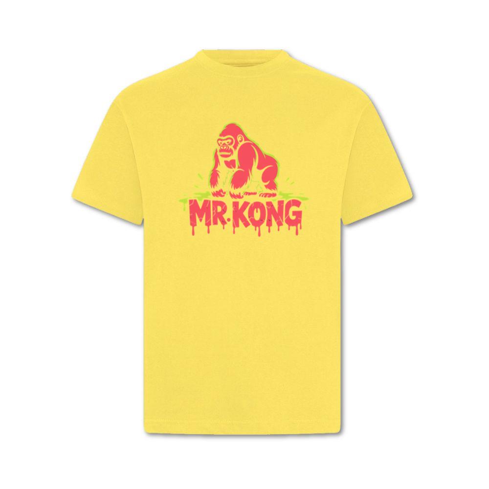 Mr Kong Retro Gorilla Cartoon Design T-Shirt