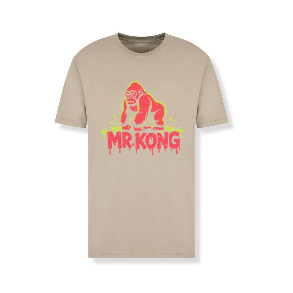 Mr Kong Retro Gorilla Cartoon Design T-Shirt