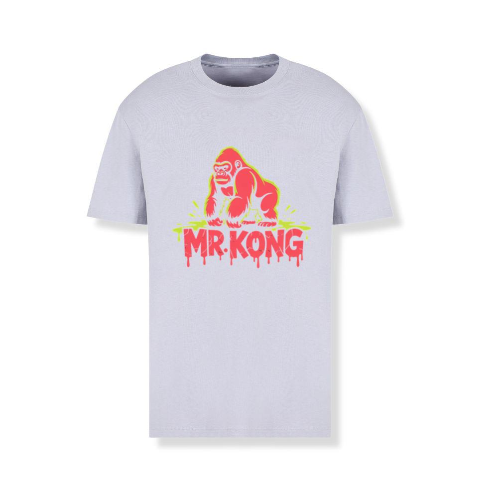 Mr Kong Retro Gorilla Cartoon Design T-Shirts
