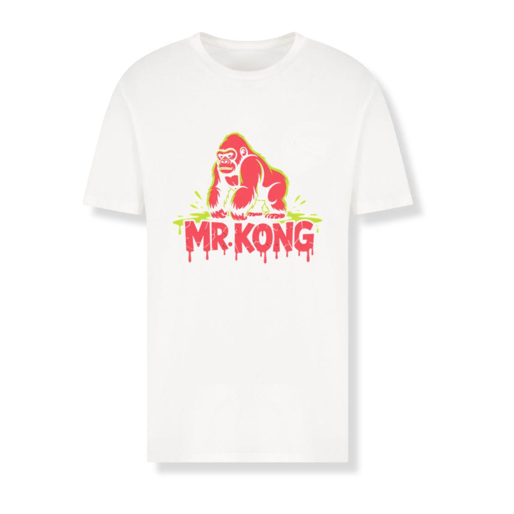 Mr Kong Retro Gorilla Cartoon Design T-Shirts