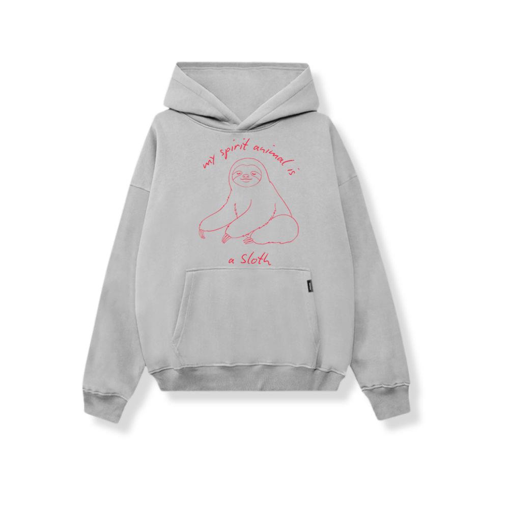 My Spirit Animal Is A Sloth Funny Cute Lazy Hoodie