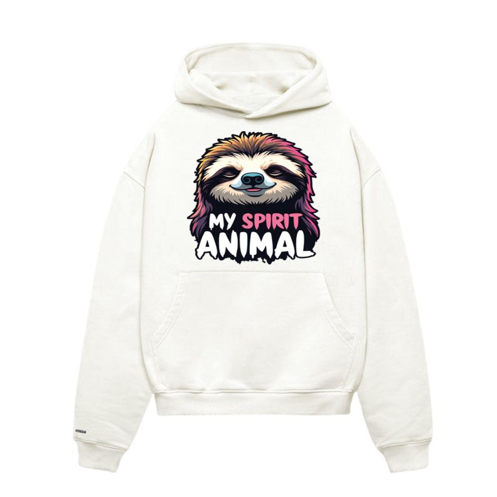 My Spirit Animal - Relaxed Lazy Sloth Design Hoodies