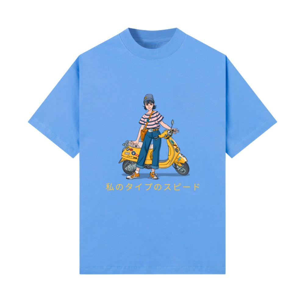 My Type of Speed - Anime Japanese Motorbike Design T-Shirt