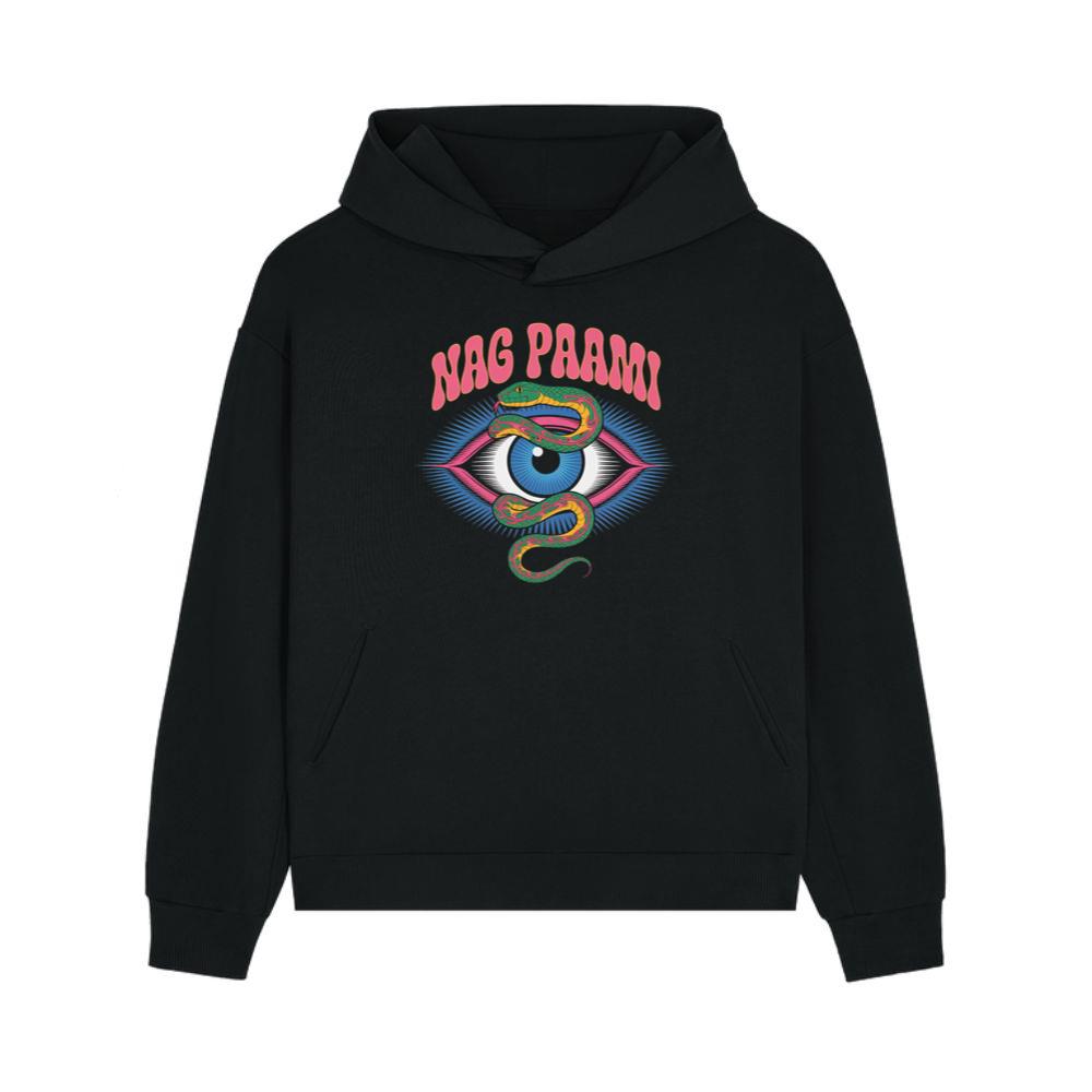 Nag Paami Eye Psychedelic Graphic Design Hoodie