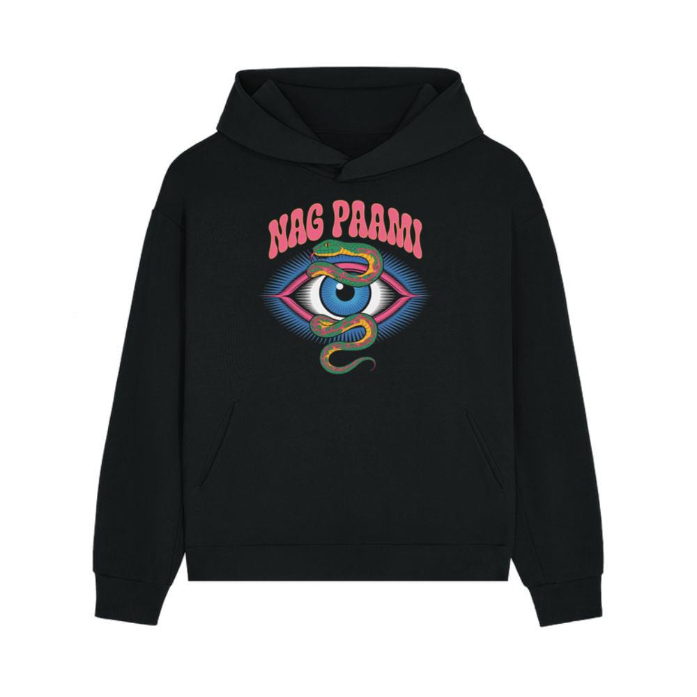 Nag Paami Eye Psychedelic Graphic Design Hoodies
