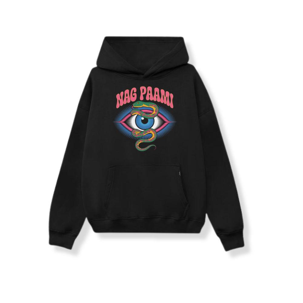 Nag Paami Eye Psychedelic Graphic Design Hoodies