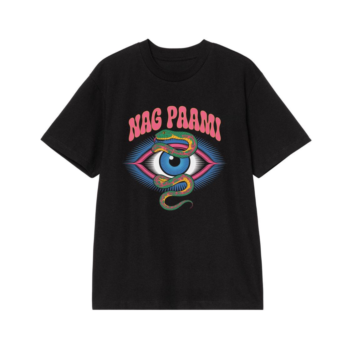 Nag Paami Eye Psychedelic Graphic Design T-Shirt