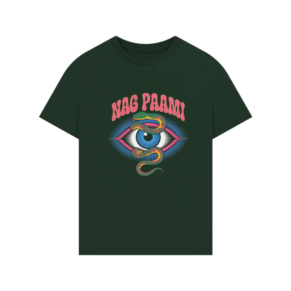 Nag Paami Eye Psychedelic Graphic Design TShirt Rewinde