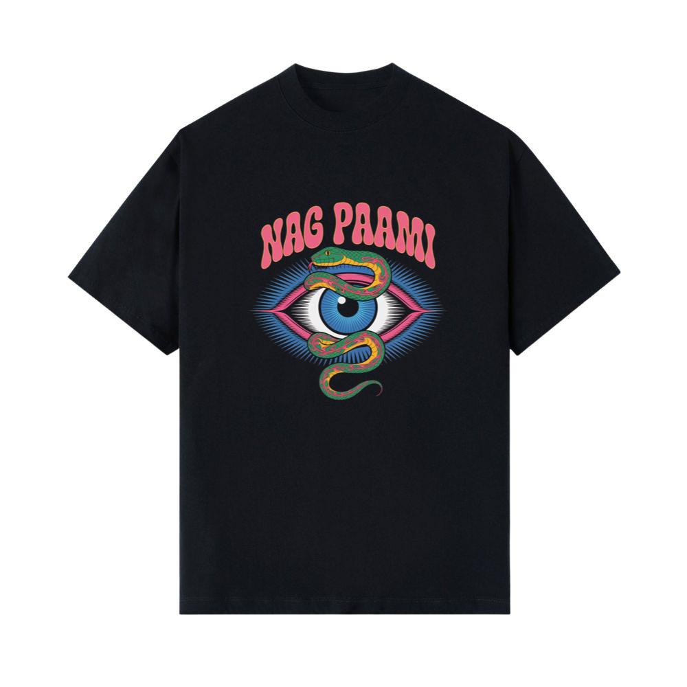 Nag Paami Eye Psychedelic Graphic Design T-Shirts