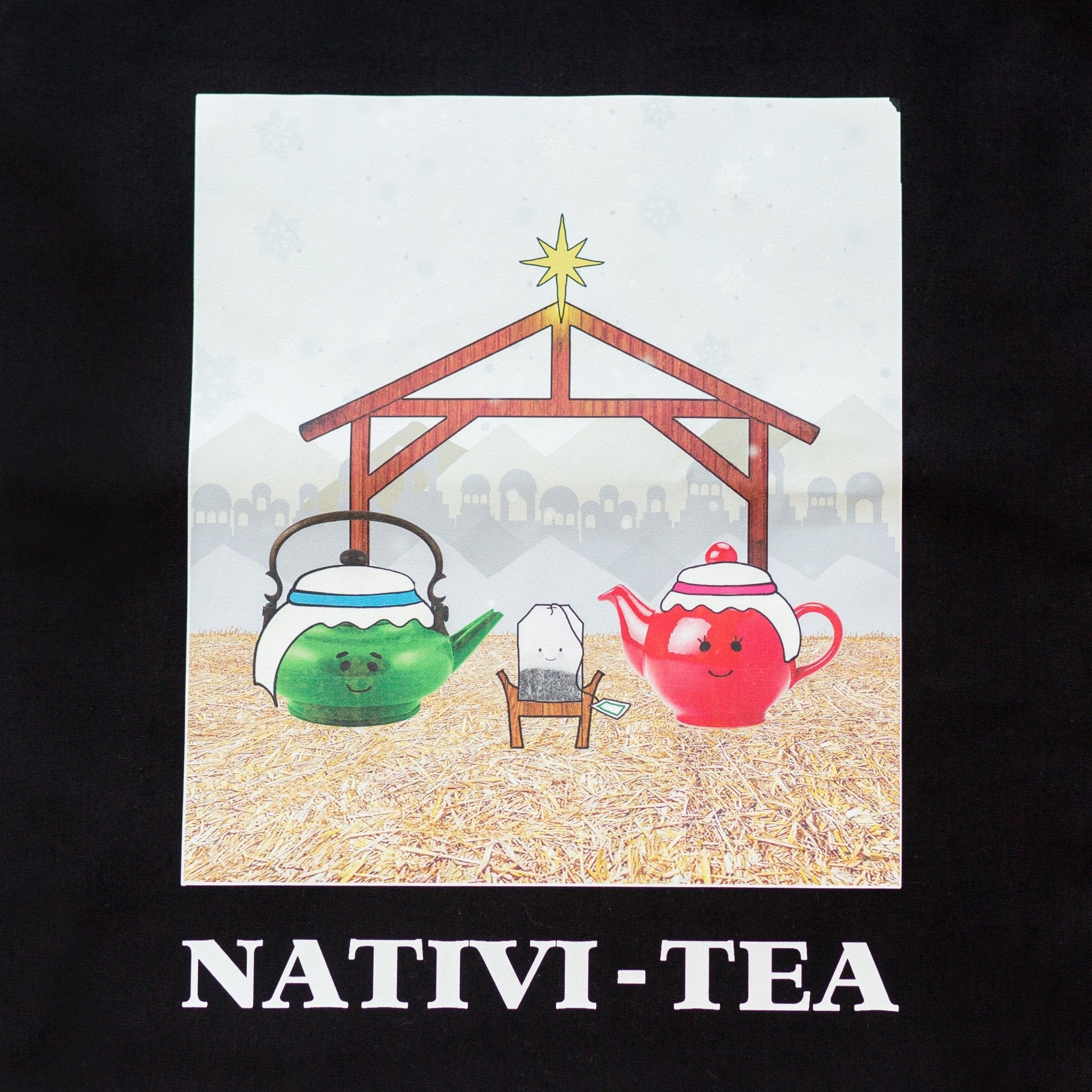 Nativi-Tea' Christmas Tote Bag - Image 3