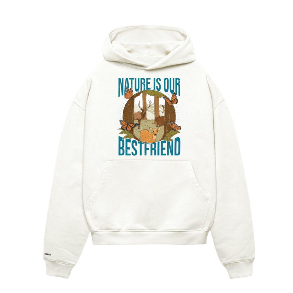 Nature Is Our Best Friend Forest Animals Earth Hoodies