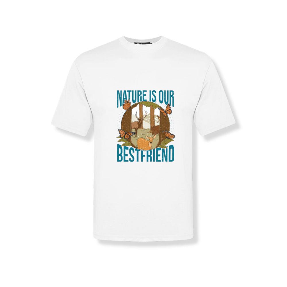 Nature Is Our Best Friend Forest Animals Earth T-Shirts