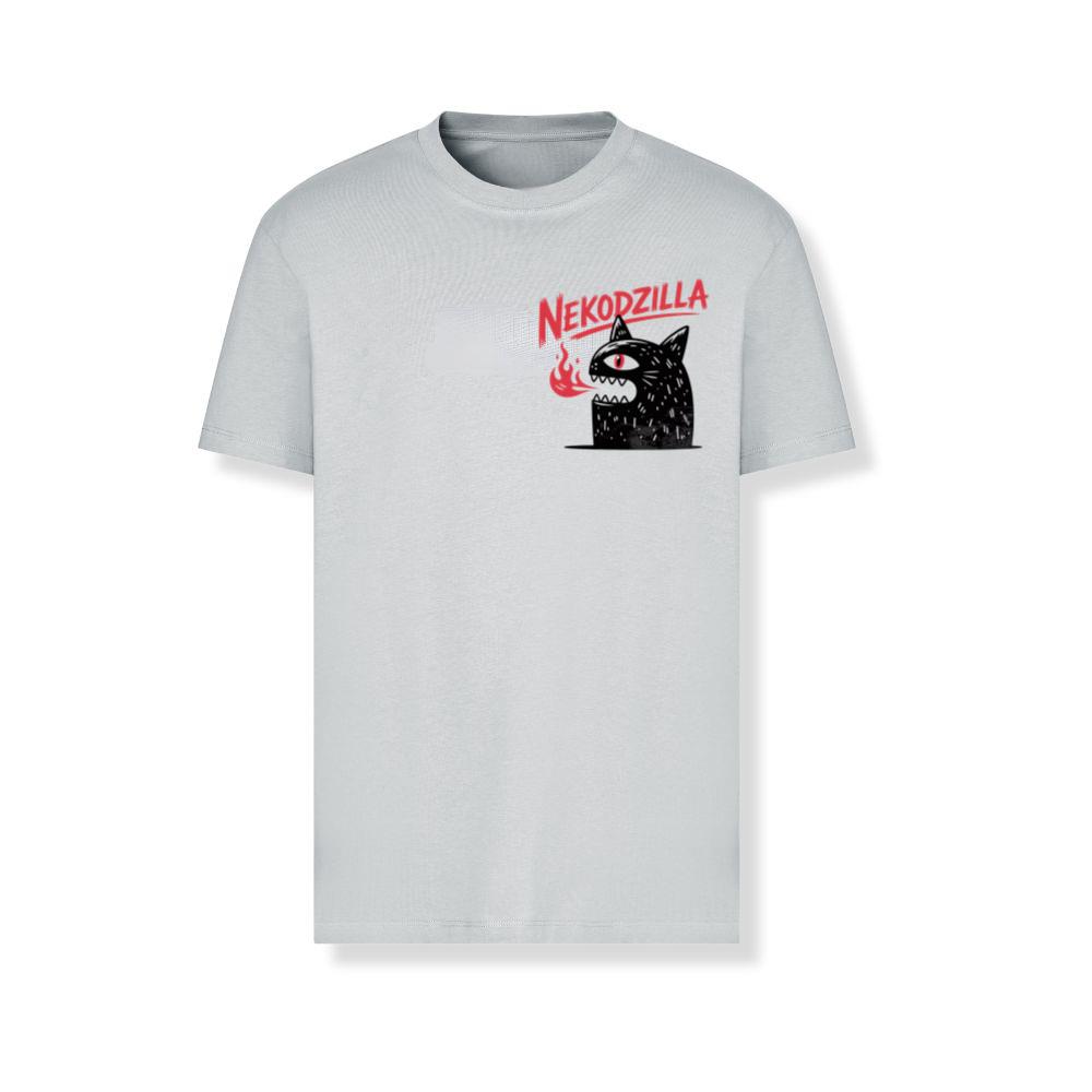 Nekodzilla Cat Monster Japanese Style Retro Graphic T-Shirts