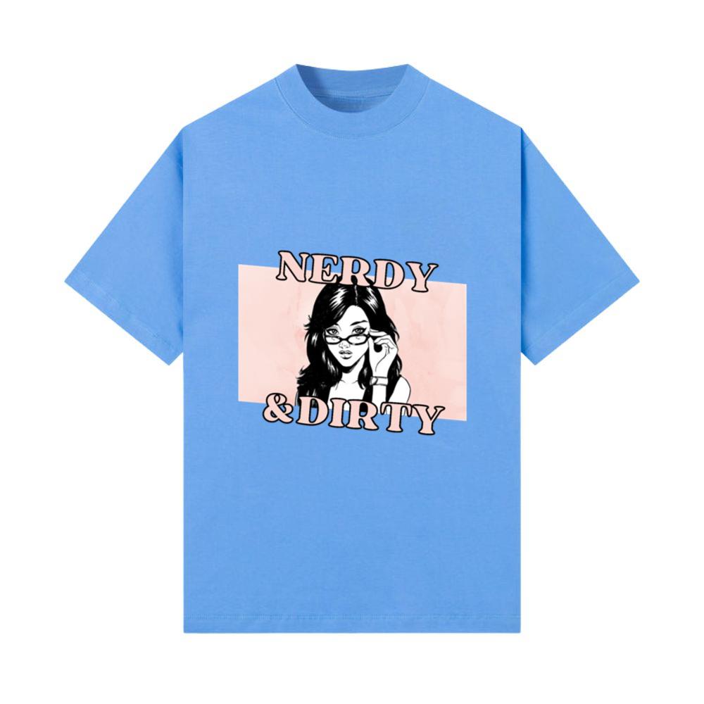 NERDY AND DIRTY - sexy anime girl with glasses T-Shirt