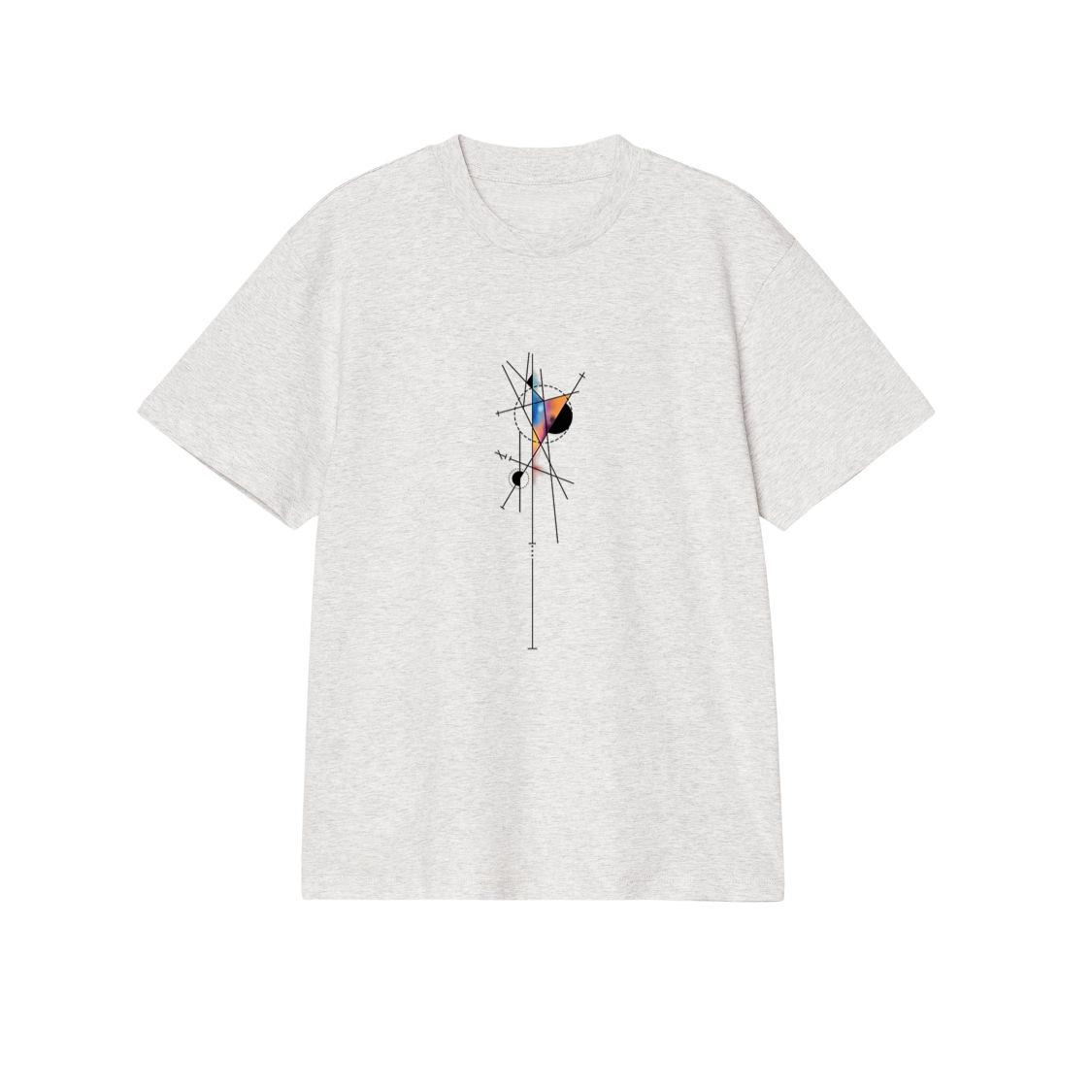 Next Level Design Art Geometric lines Signs Cool T-Shirt