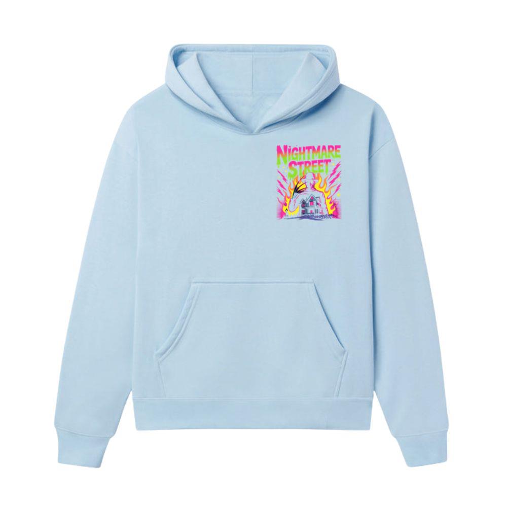 Nightmare Street Haunted House Horror Graphic Hoodie