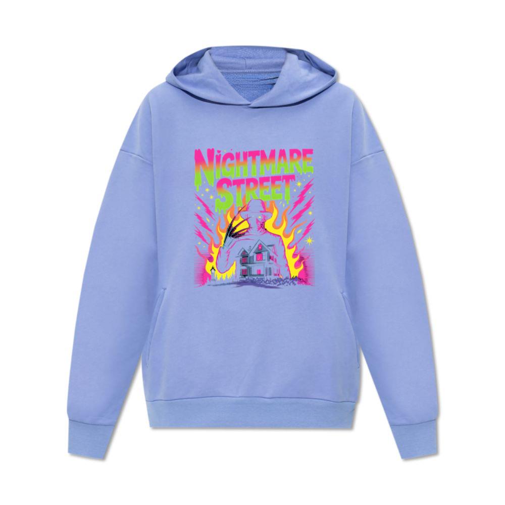 Nightmare Street Haunted House Horror Graphic Hoodie