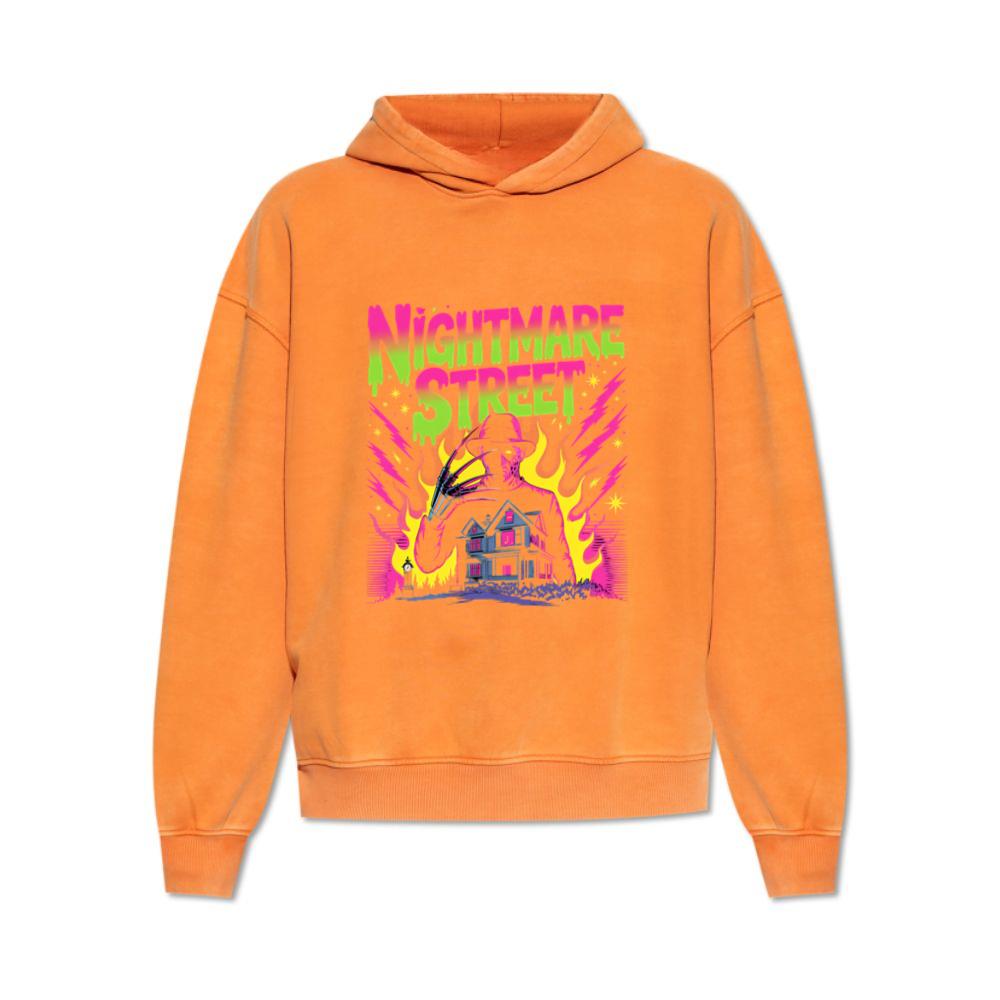 Nightmare Street Haunted House Horror Graphic Hoodie