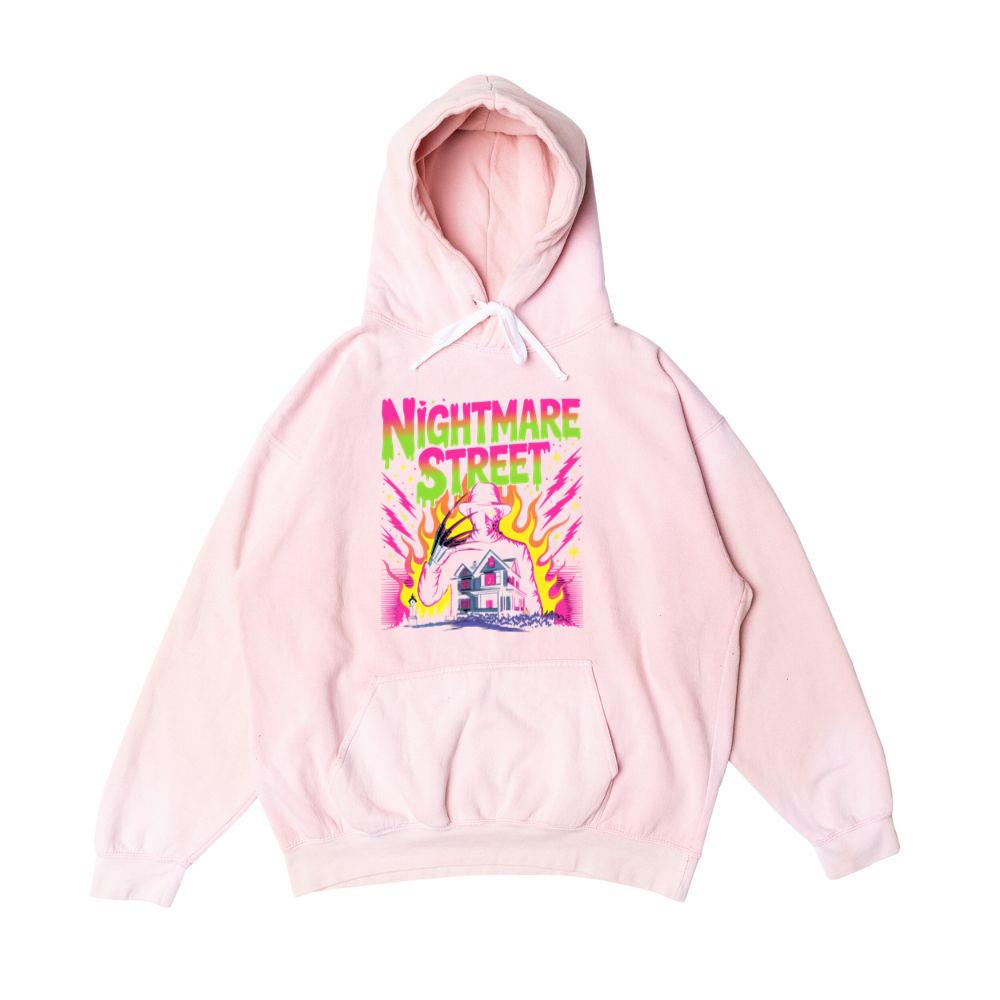 Nightmare Street Haunted House Horror Graphic Hoodie