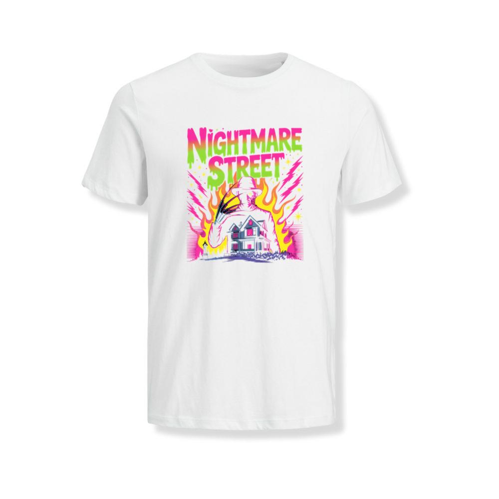 Nightmare Street Haunted House Horror Graphic T-Shirt