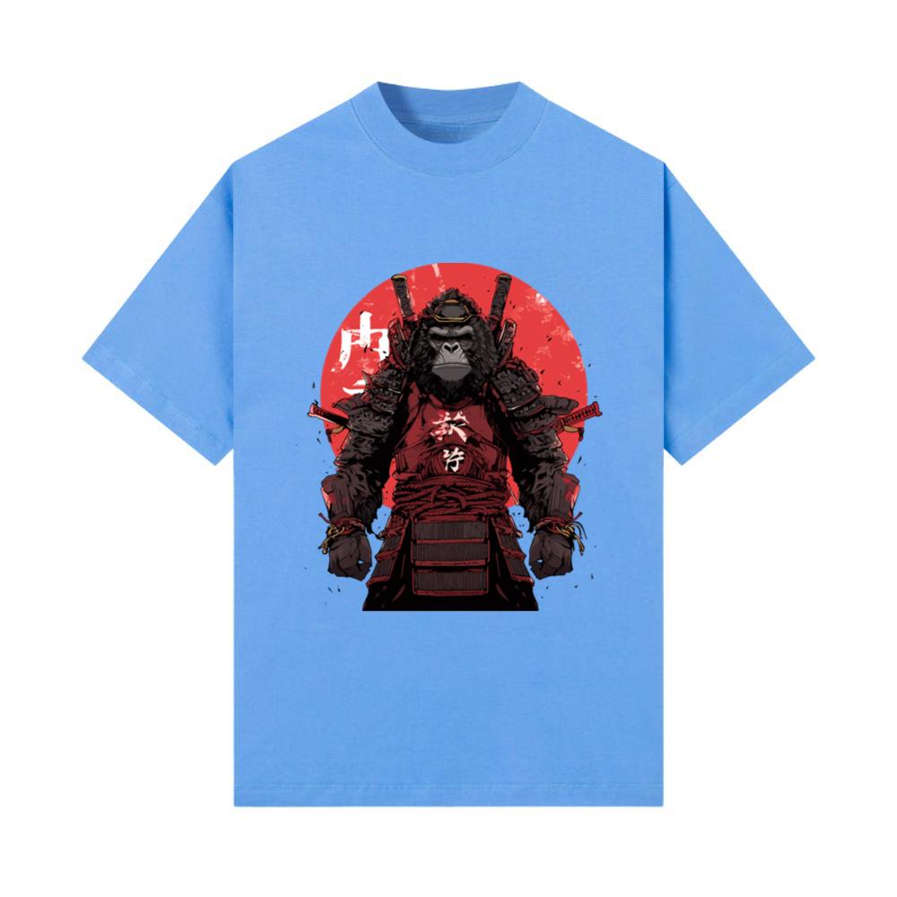 Ninja Gorilla Warrior Anime Samurai T-Shirt