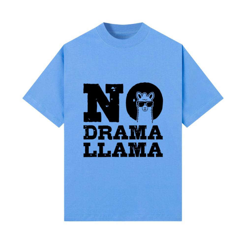 No Drama Llama Animal Joke Giftidea T-Shirt