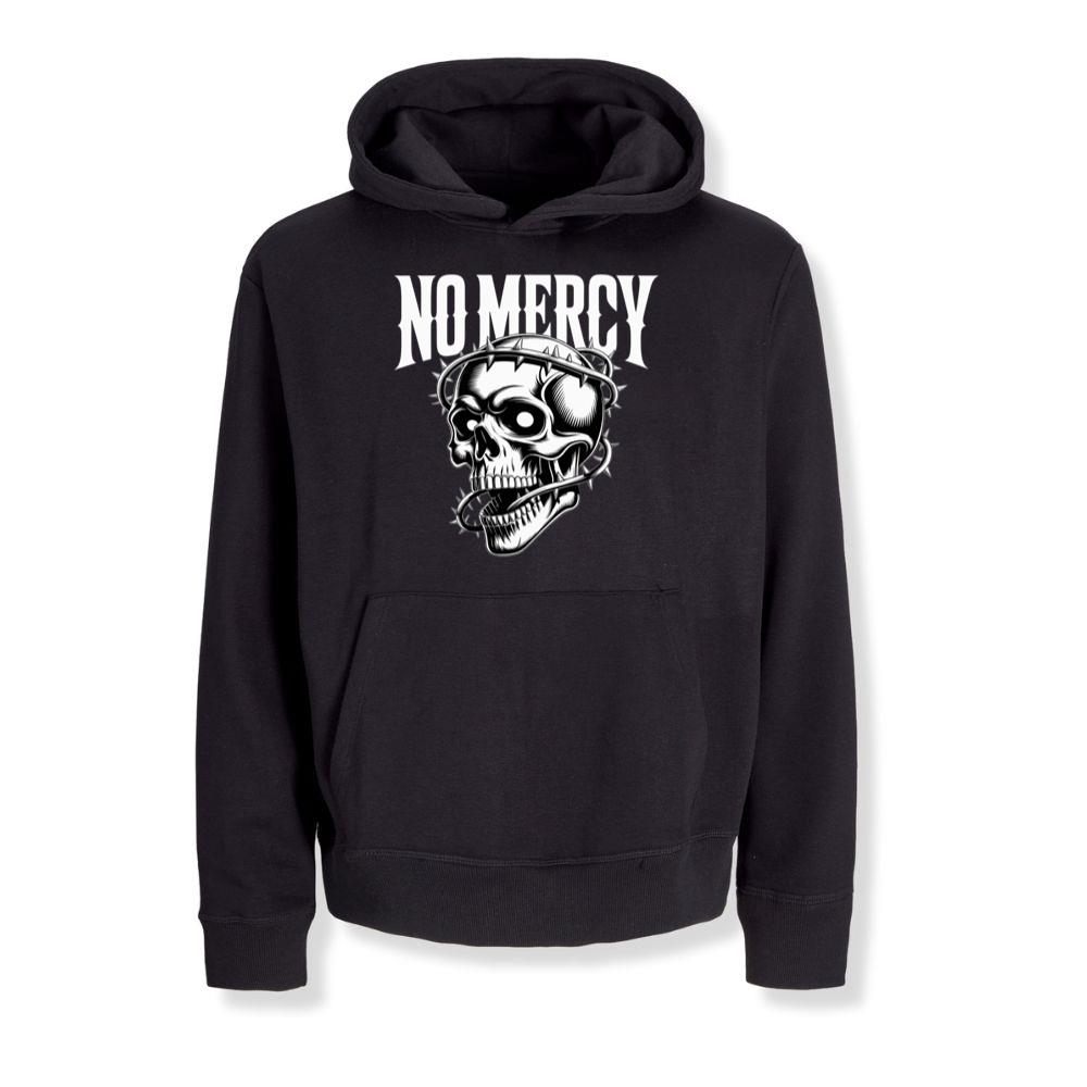 No Mercy Skull Warrior Graphic Hoodies