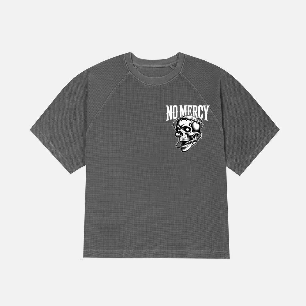 No Mercy Skull Warrior Graphic T-Shirt