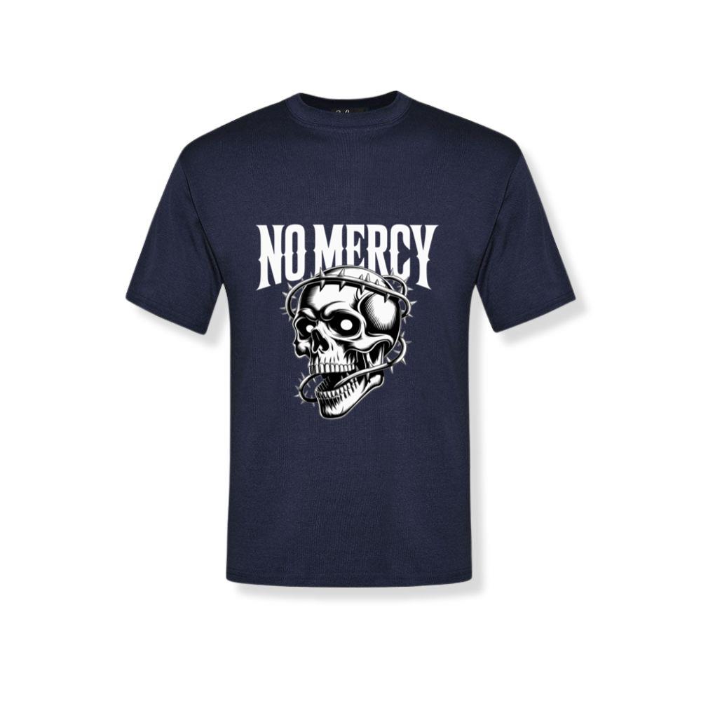 No Mercy Skull Warrior Graphic T-Shirts No Mercy Skull Warrior Graphic T-Shirts