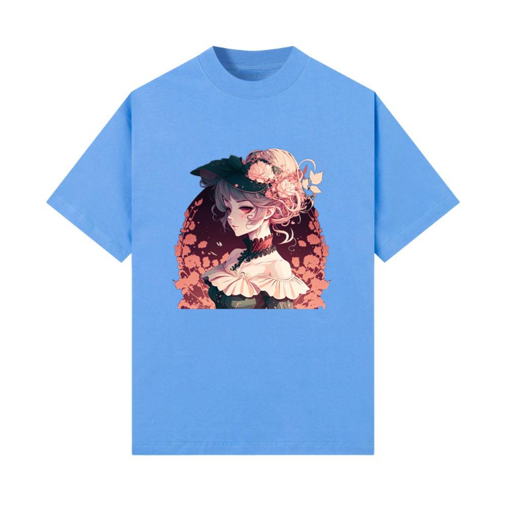 Noble anime beauty_ female character for fans T-Shirt
