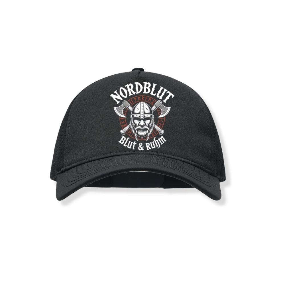 Nordblut Viking Helmet Warrior Graphic Black Hat