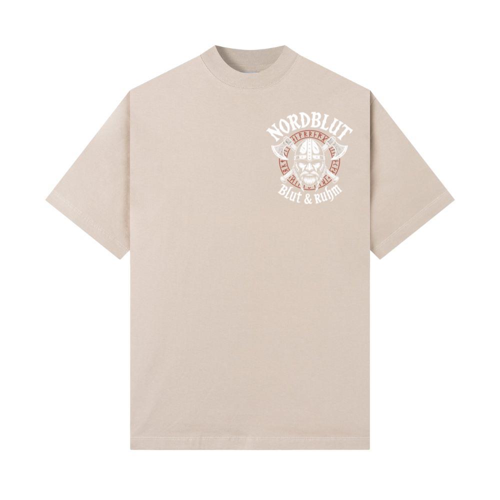 Nordblut Viking Helmet Warrior Graphic T-Shirt