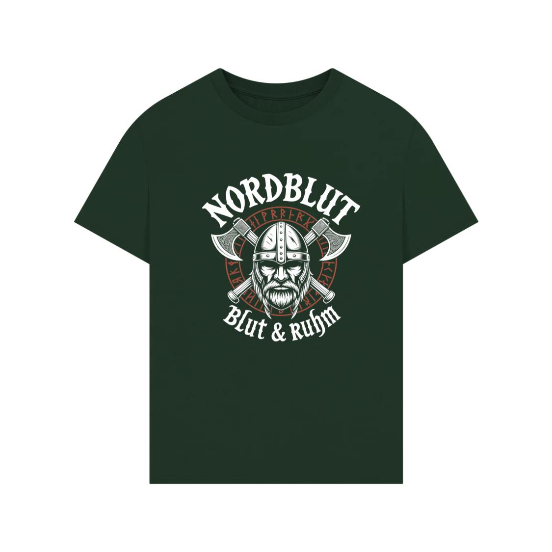 Nordblut Viking Helmet Warrior Graphic TShirt Rewinde