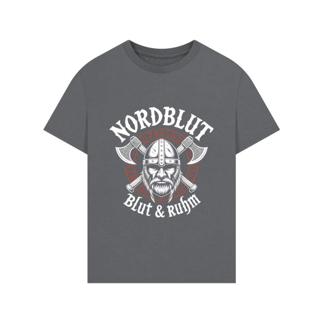 Nordblut Viking Helmet Warrior Graphic T-Shirts