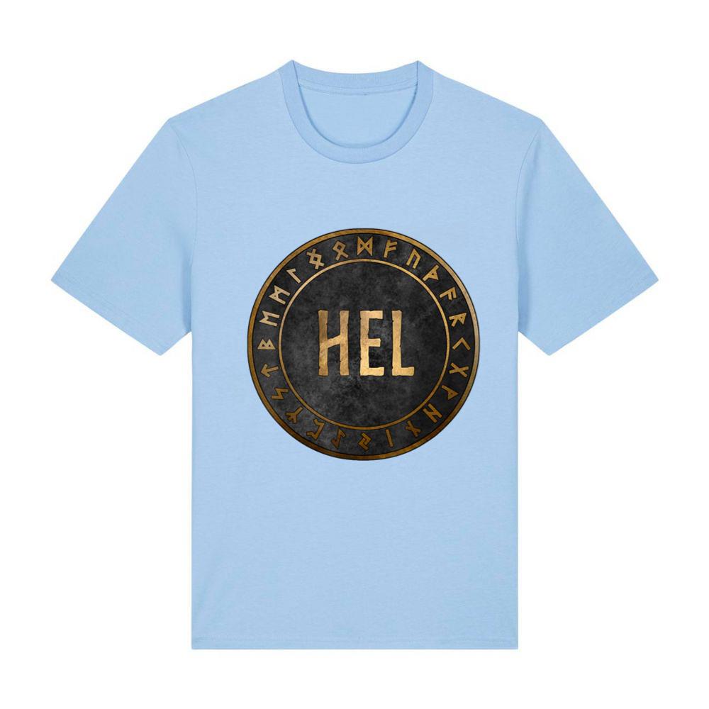 Nordic Goddess Hel Viking Runes T-Shirt