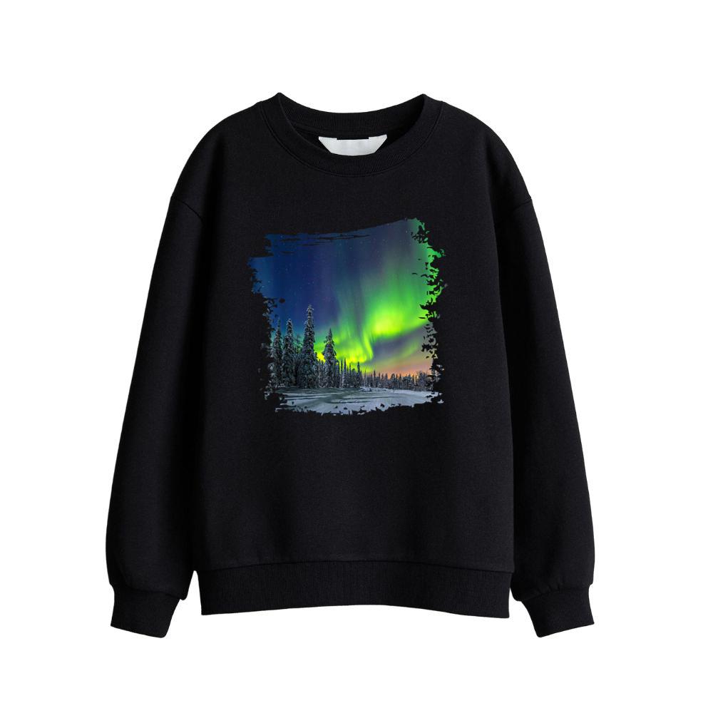Northern Lights and Aurora Borealis Sweatshirt