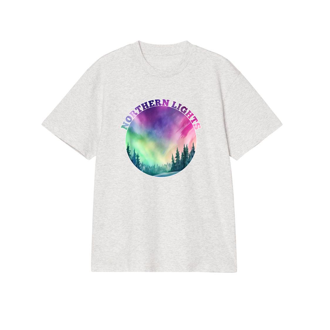 Northern Lights Aurora Borealis Souvenir Adults Kids Women T-Shirt
