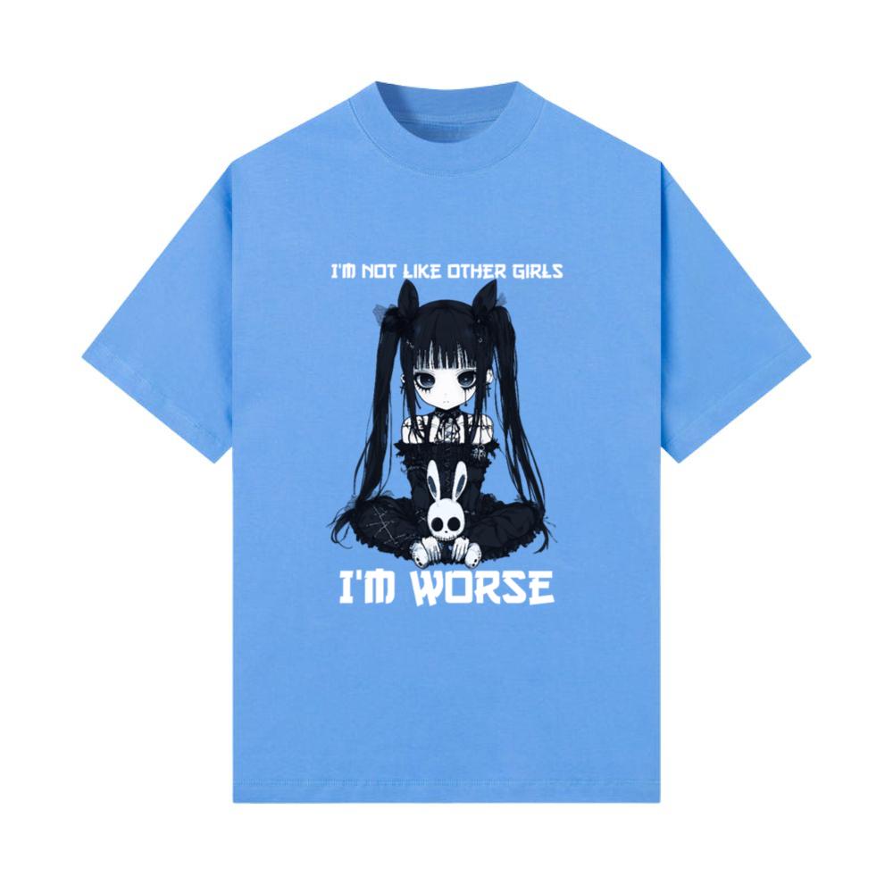 Not Like Other Girls Anime Girl E-Girl Gothic T-Shirt