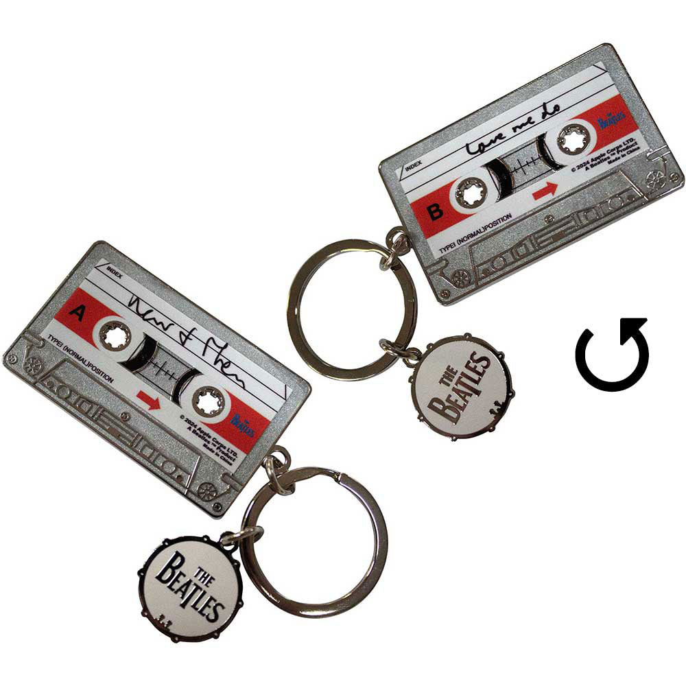 Now and Then Casette Plastic Key Chain