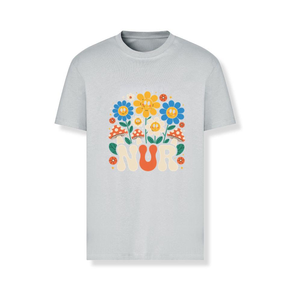 Nur Retro Flower Cartoon Design T-Shirts - Image 4