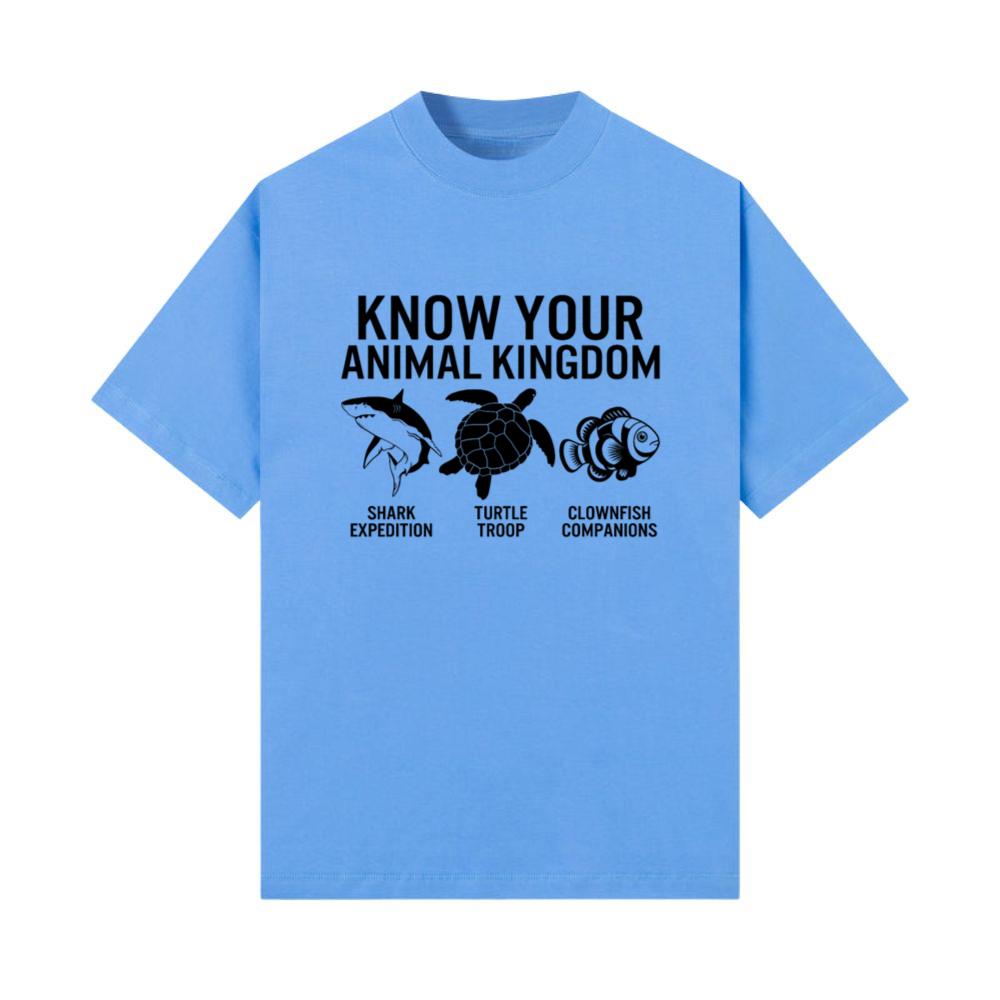 Ocean Shirt, Know Your Animal Kingdom Shark T-Shirt